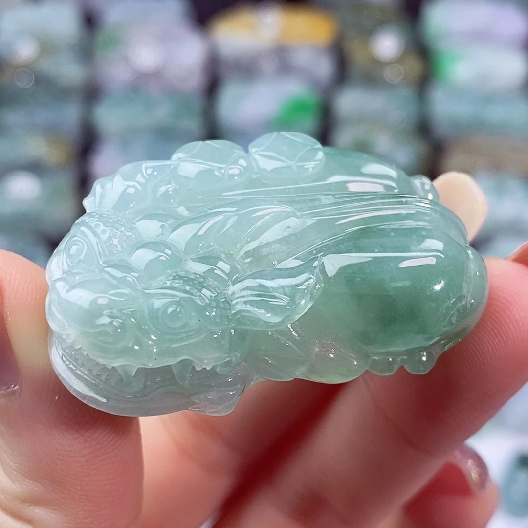 颈饰未镶嵌翡翠天然