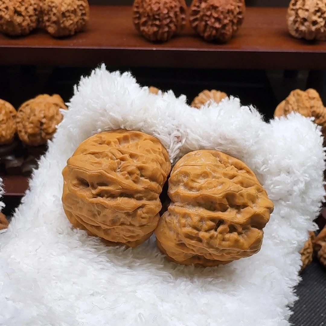 核桃手串/手链奶油蜡皮蛤蟆头37