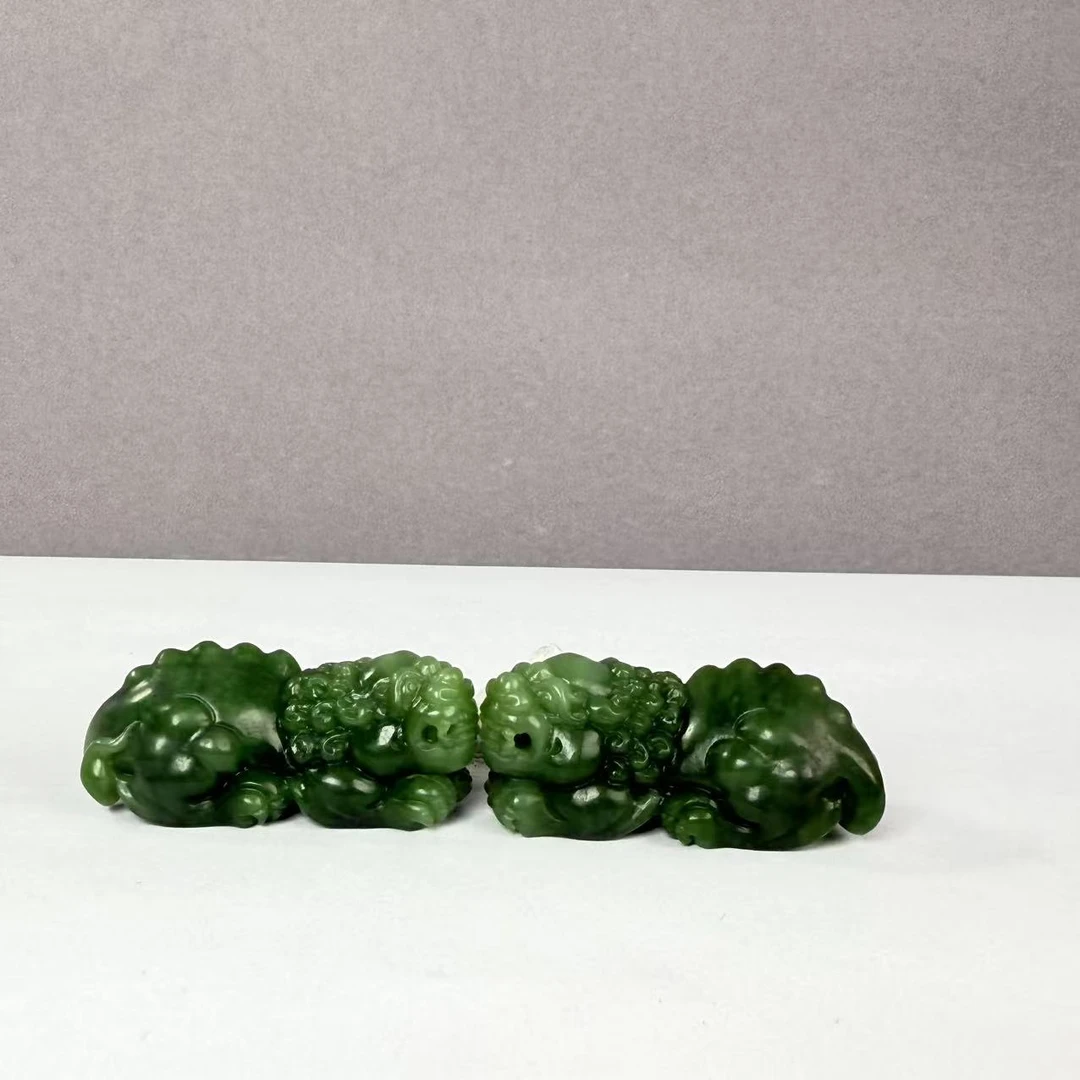 C247 和田玉和和美美貔貅对佩