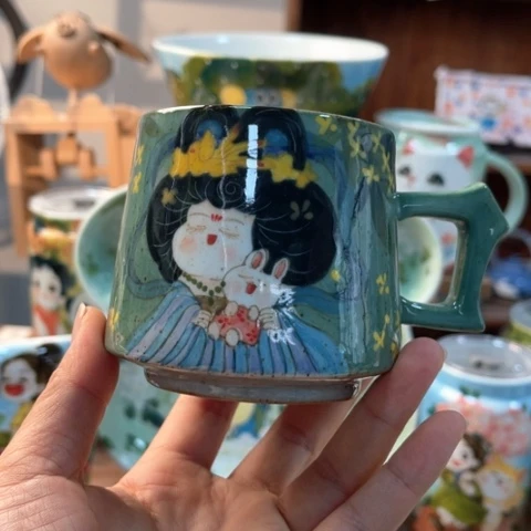 炉景德镇釉下手绘陶瓷