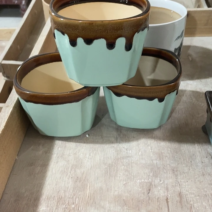 红陶高温陶瓷花盆凑12米包邮