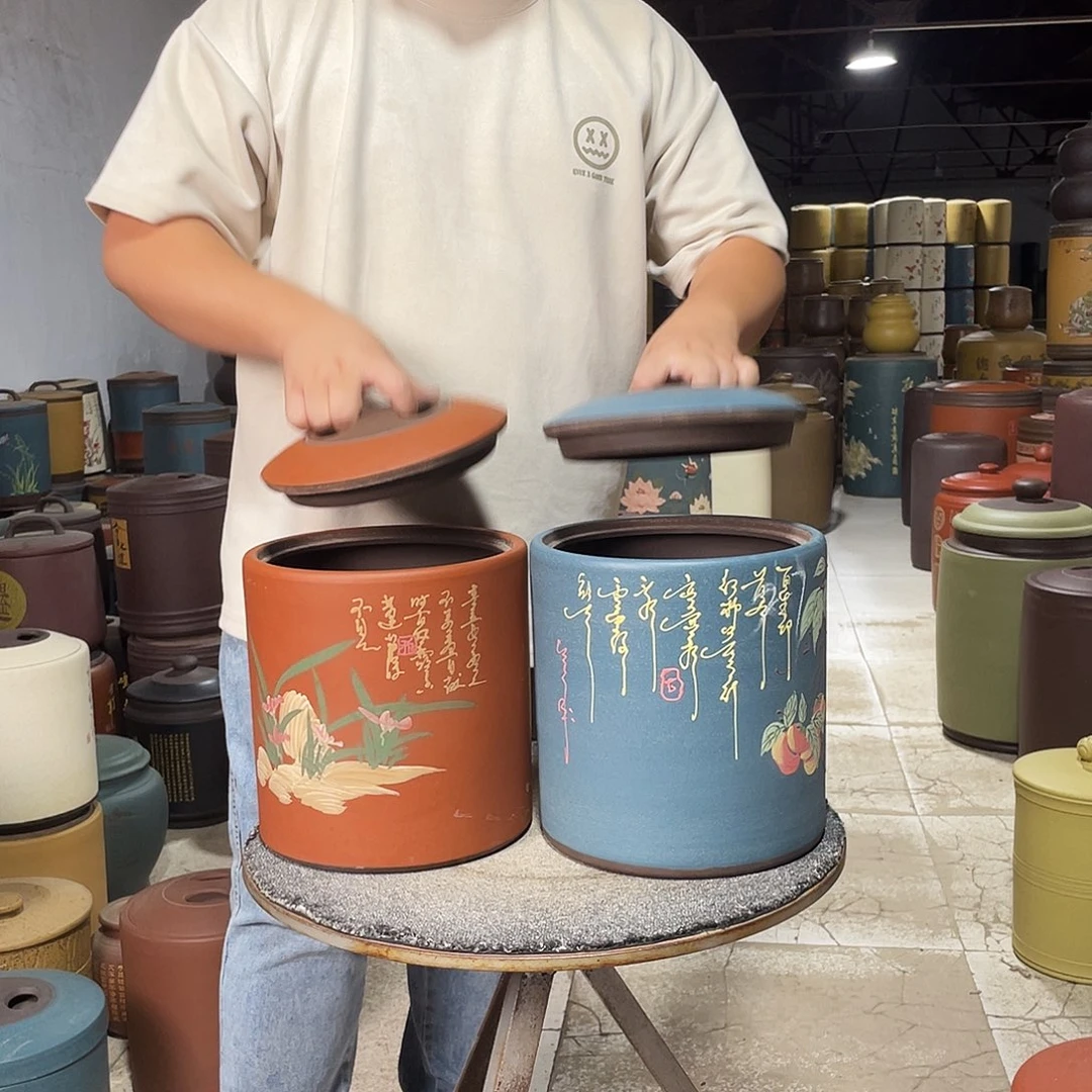 紫砂茶叶罐茶叶罐
