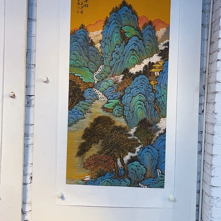 国画手绘图的制作方法与方法第一