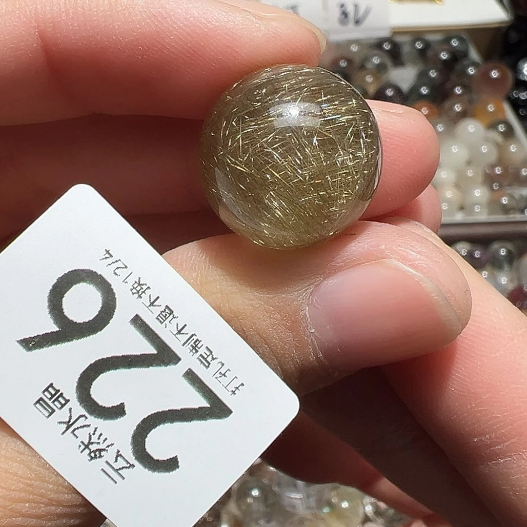 如***愿珠宝半成品水晶未镶嵌