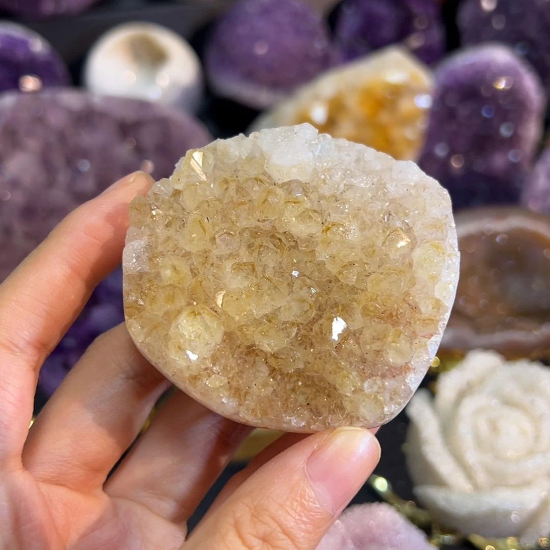 水晶未镶嵌珠宝半成品15