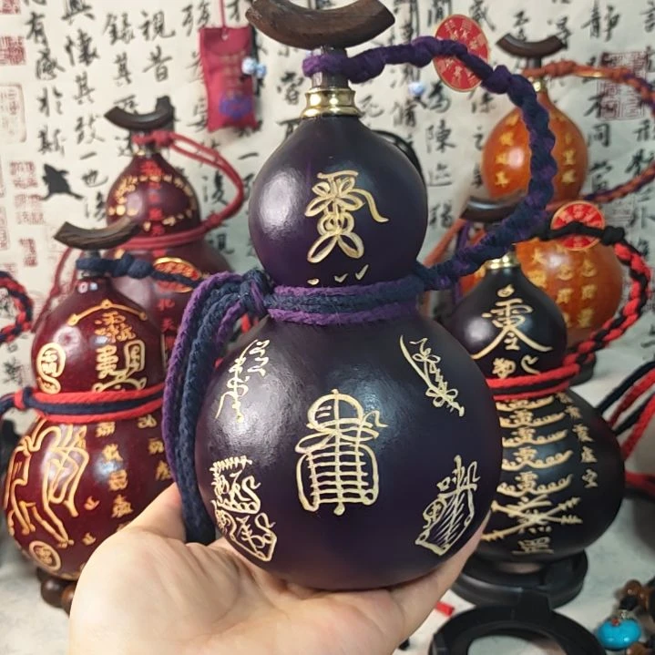 李*天手工雕刻大漆工艺天师五雷。