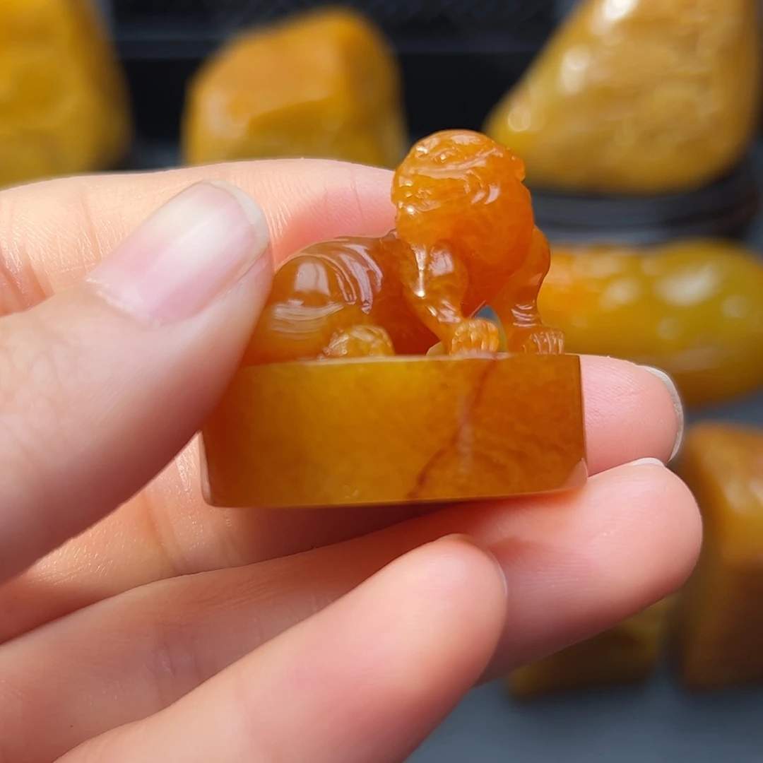 音***典印石寿山石田黄石印章