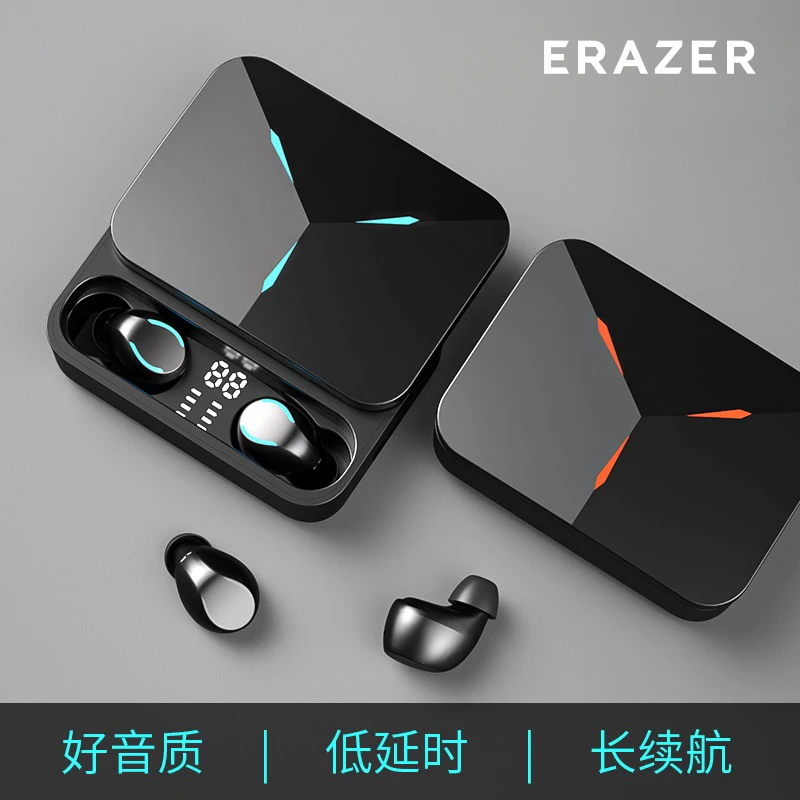 联想生态异能者TG01无线蓝牙耳机游戏电竞超长续航降噪运动低延迟