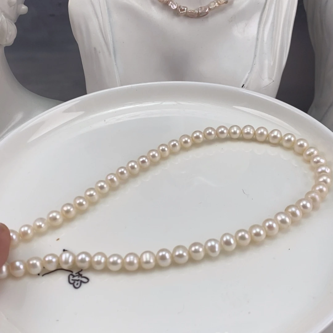淡水珍珠颈饰未镶嵌