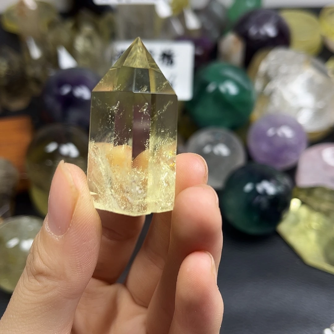 珠宝半成品未镶嵌紫晶336水晶石