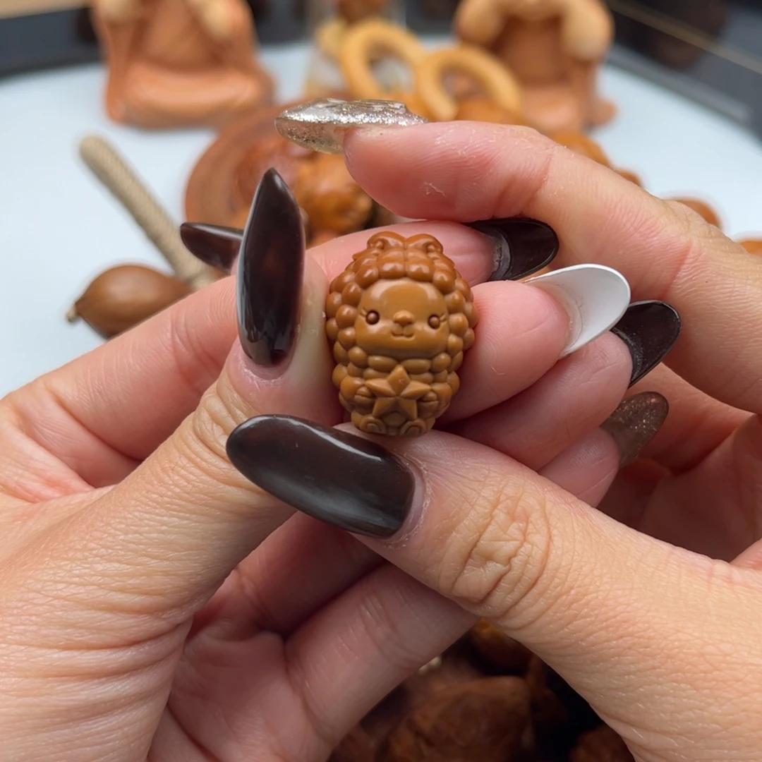 橄榄核吊坠可爱小羊