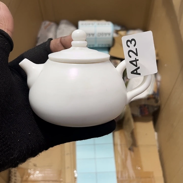 瓷片茶摆件工艺品摆件666