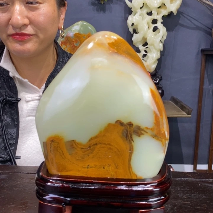 石材精品古青石摆件