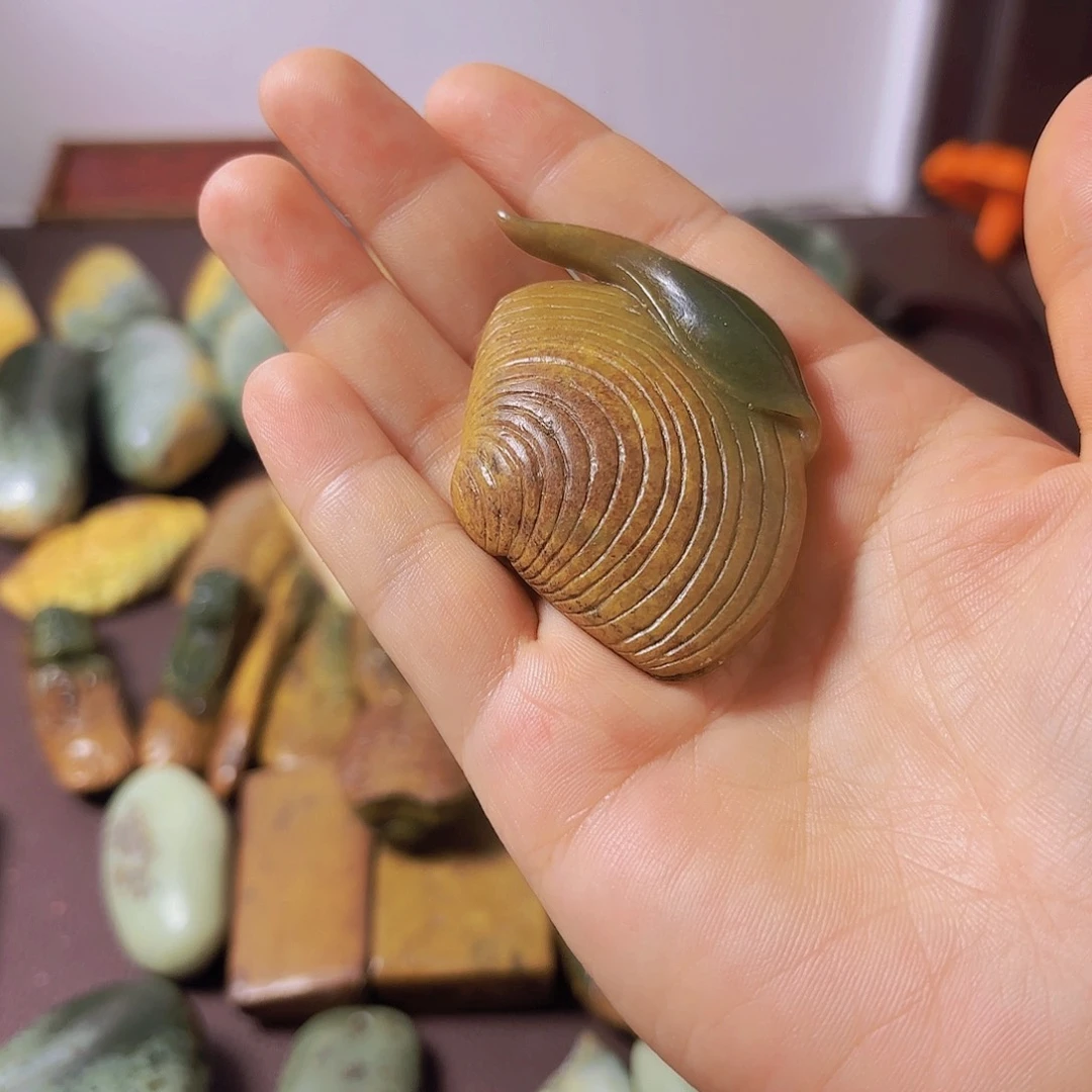 玉***生岫岩河磨玉（透闪石质玉）未镶嵌颈饰