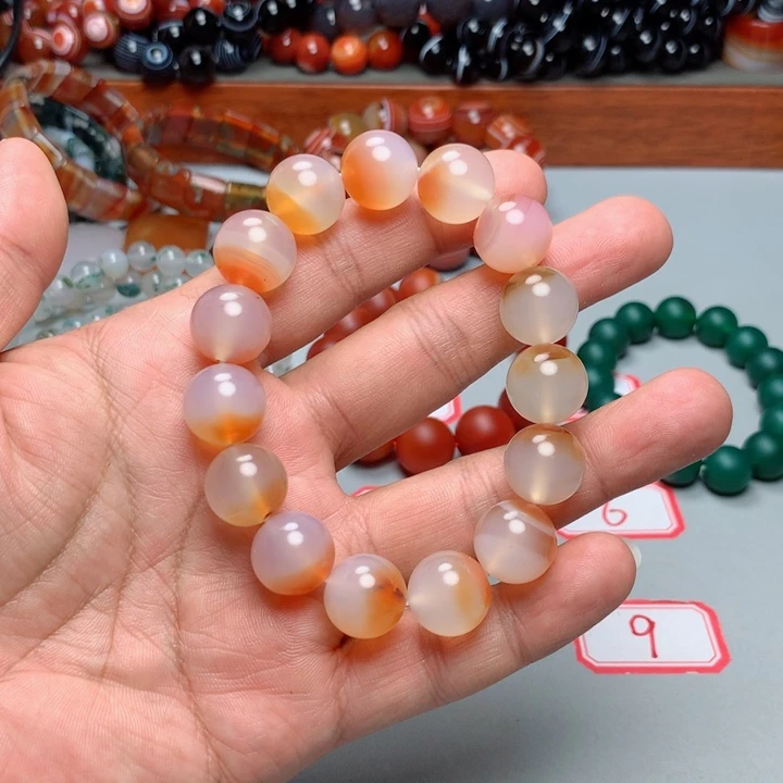 未镶嵌手链玛瑙/玉髓长*