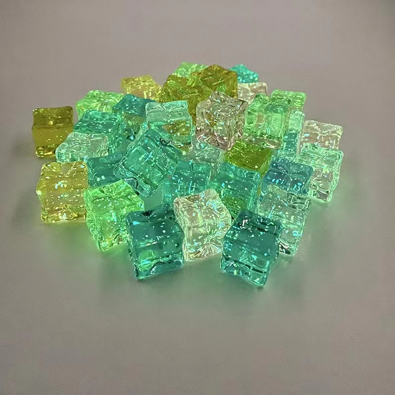 预售款链接碎冰直拍小摆件彩色