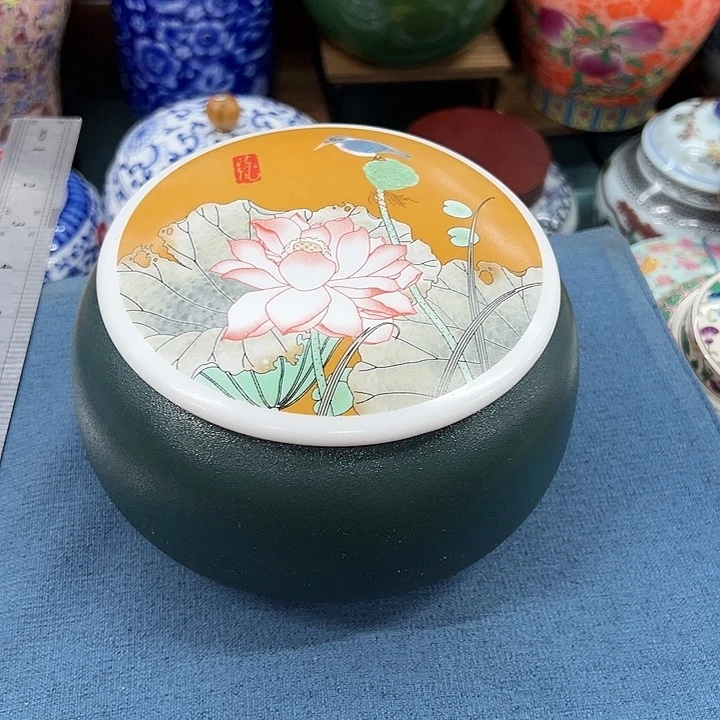 瓷片茶叶罐茶叶罐