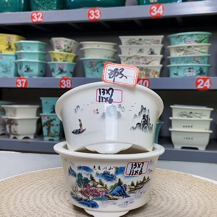 紫砂花瓶紫砂花盆