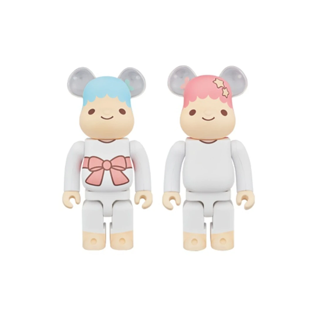 【小白】400%积木熊，双子星一对 邮费到付