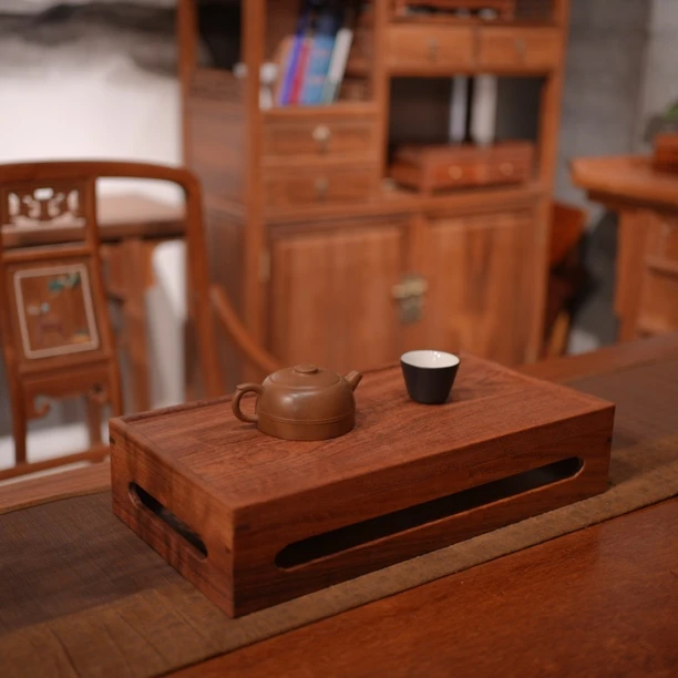 多功能收纳盒小型茶台整套茶具户外露营旅行便携式包茶盘家用托盘