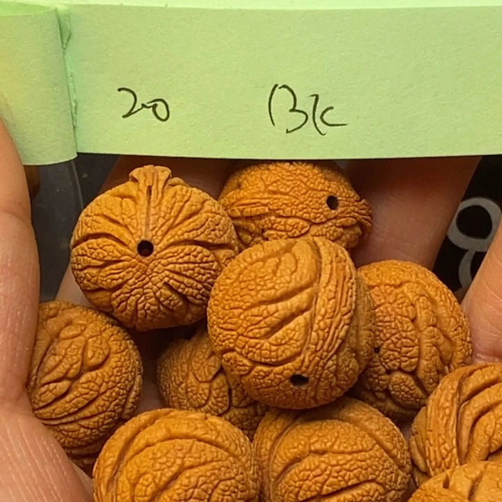 手串文玩核桃秦岭龙纹桃核20尺寸