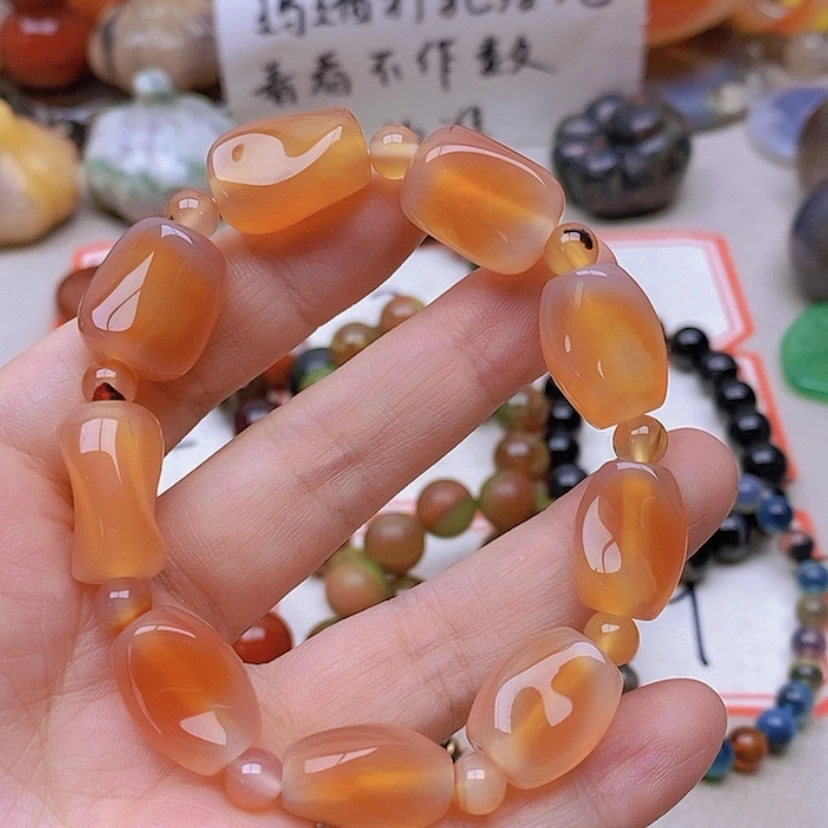 【闪购商品】未镶嵌玛瑙/玉髓珠宝半成品行****知