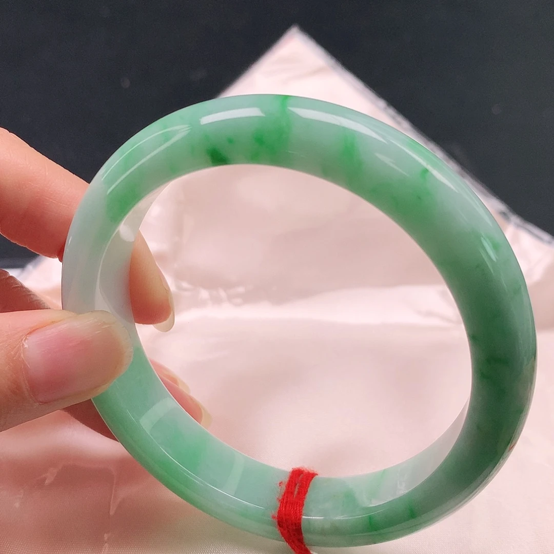 翡翠手镯未镶嵌缅甸天然翡翠手镯016