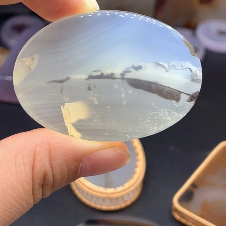 玛瑙/玉髓合金颈饰