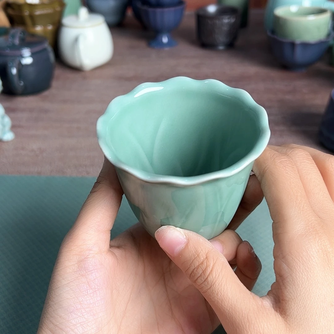 云间青瓷小米茶器龙泉