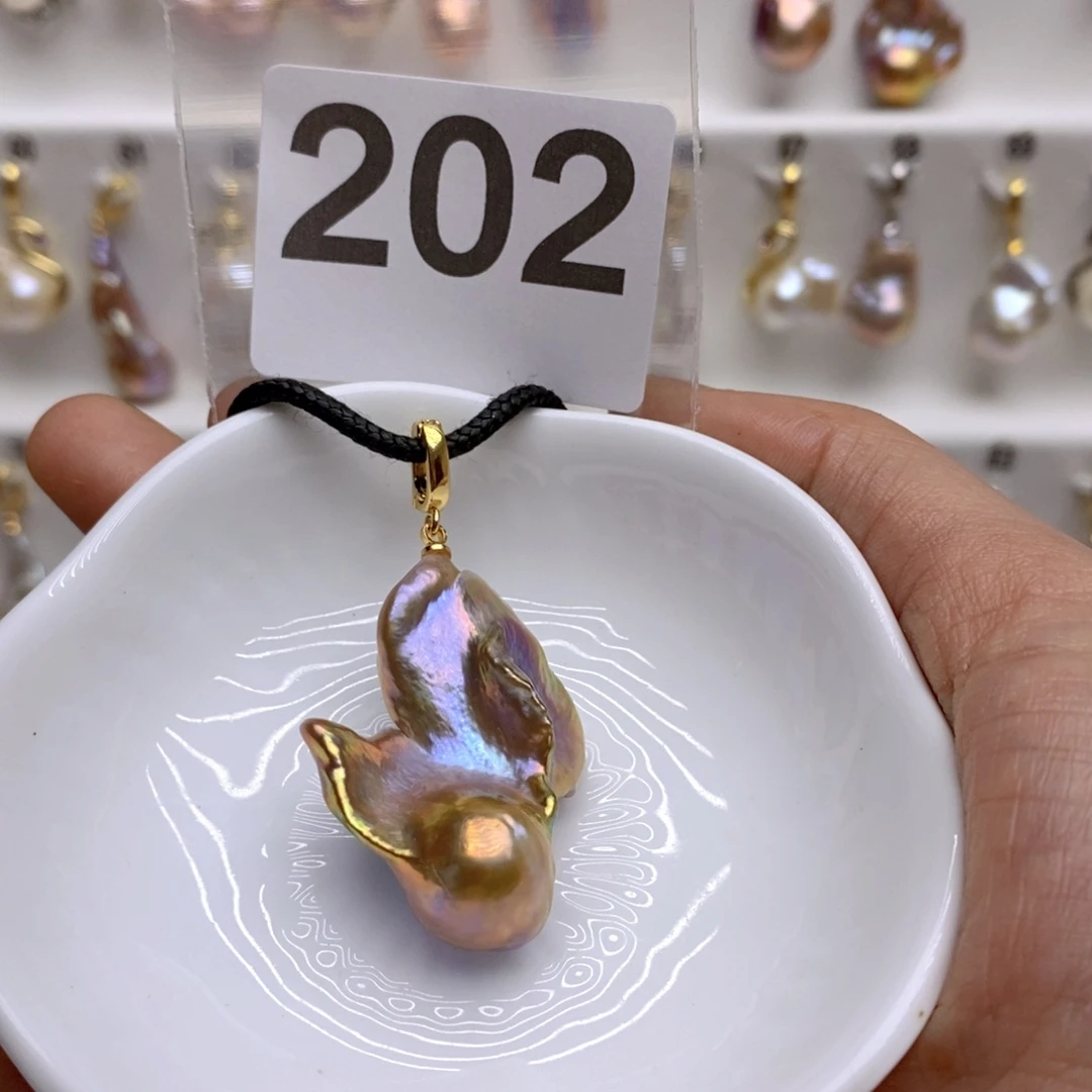 淡水珍珠颈饰银S925镶嵌青****游202