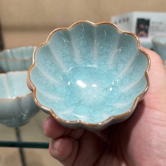 瓷片陶瓷茶具汝瓷茶具