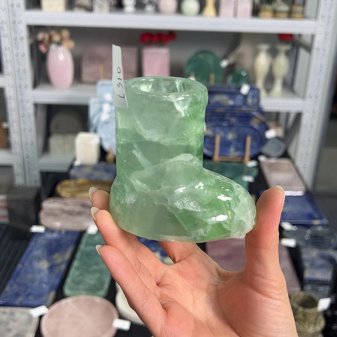 石材笔筒/烛台/摆件310