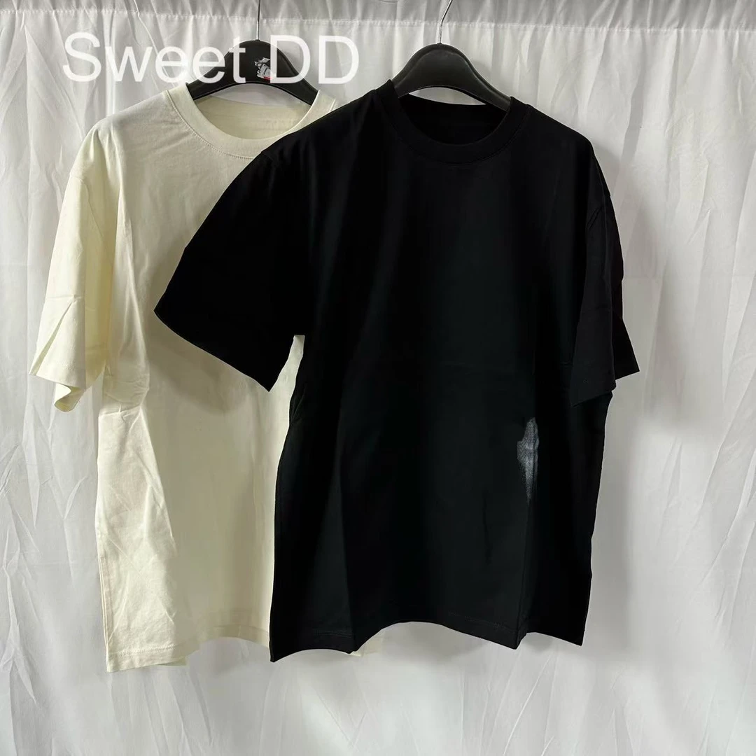 Sweet DD双色渐变字母短袖T恤-3/T24103