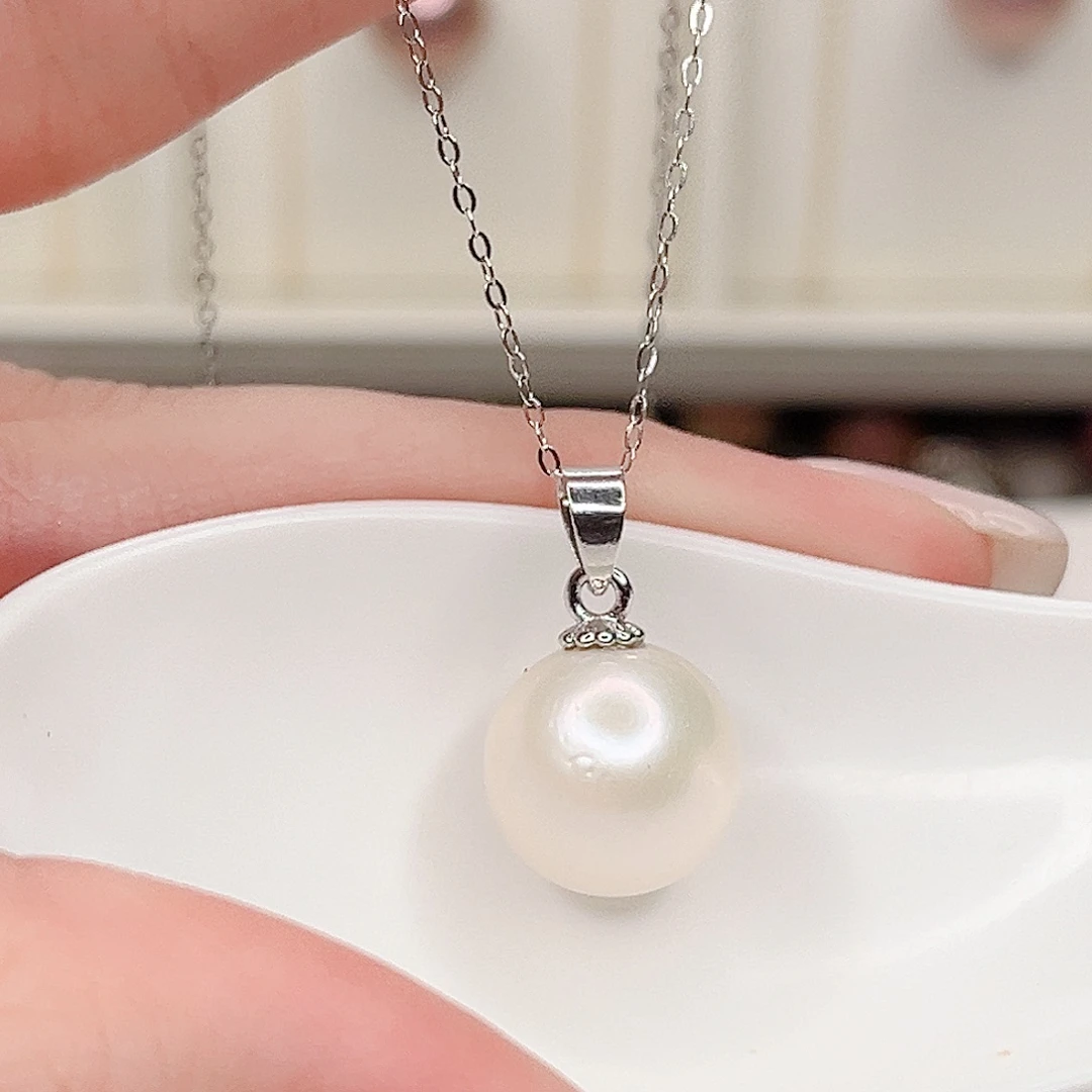 淡水珍珠吊坠(赠链)合金