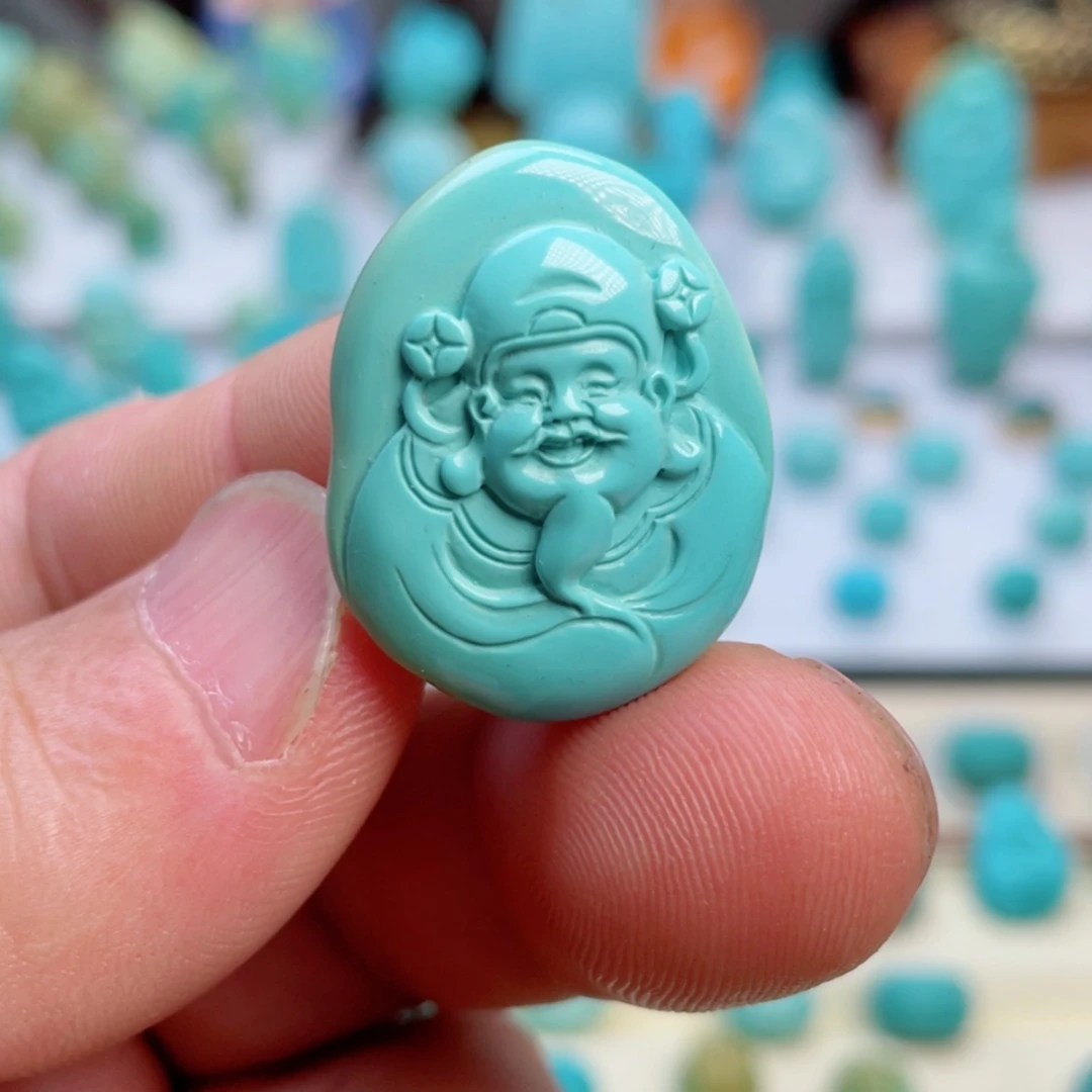 【闪购商品】绿松石未镶嵌吊坠(不含链)