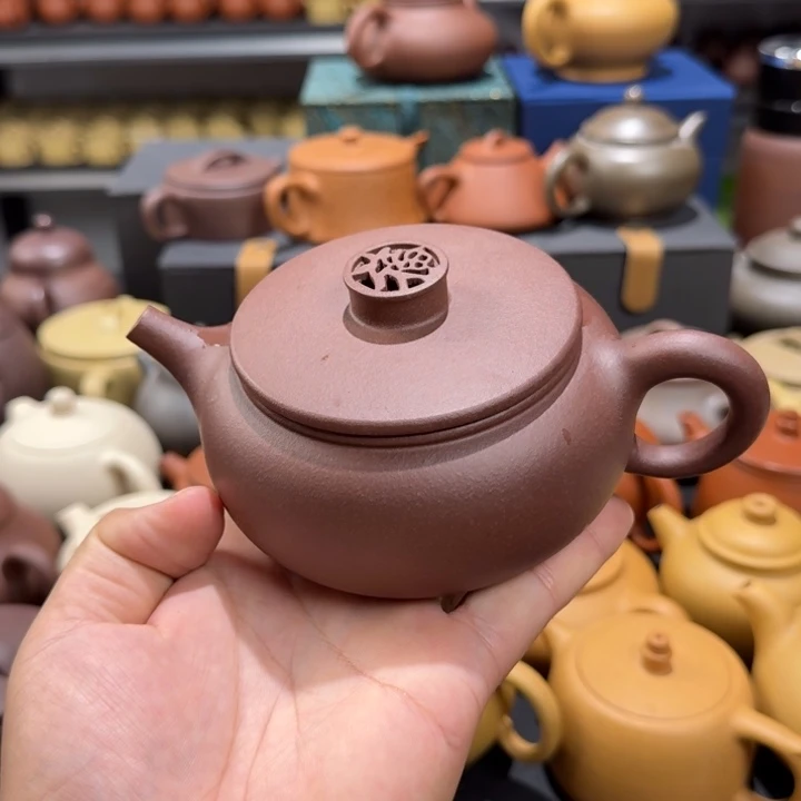 茶壶紫砂底槽清汉瓦290cc