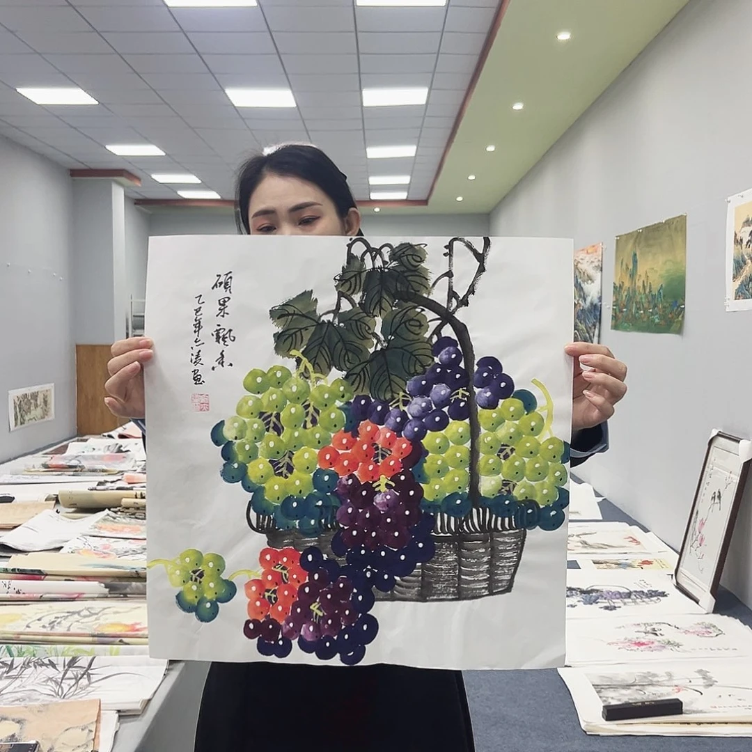 国画国画纯手绘作品