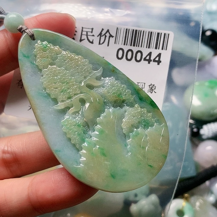 颈饰未镶嵌翡翠晨*盈0000044