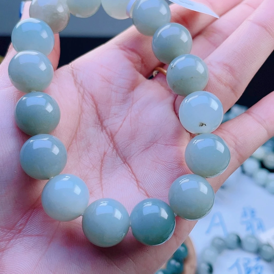 定制翡翠未镶嵌珠串