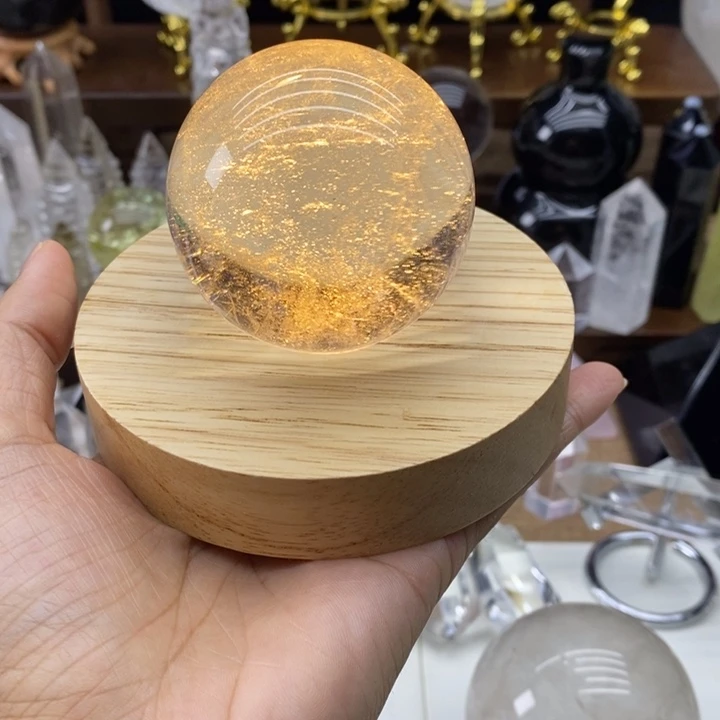 云***月水晶未镶嵌摆件天然白水晶球2