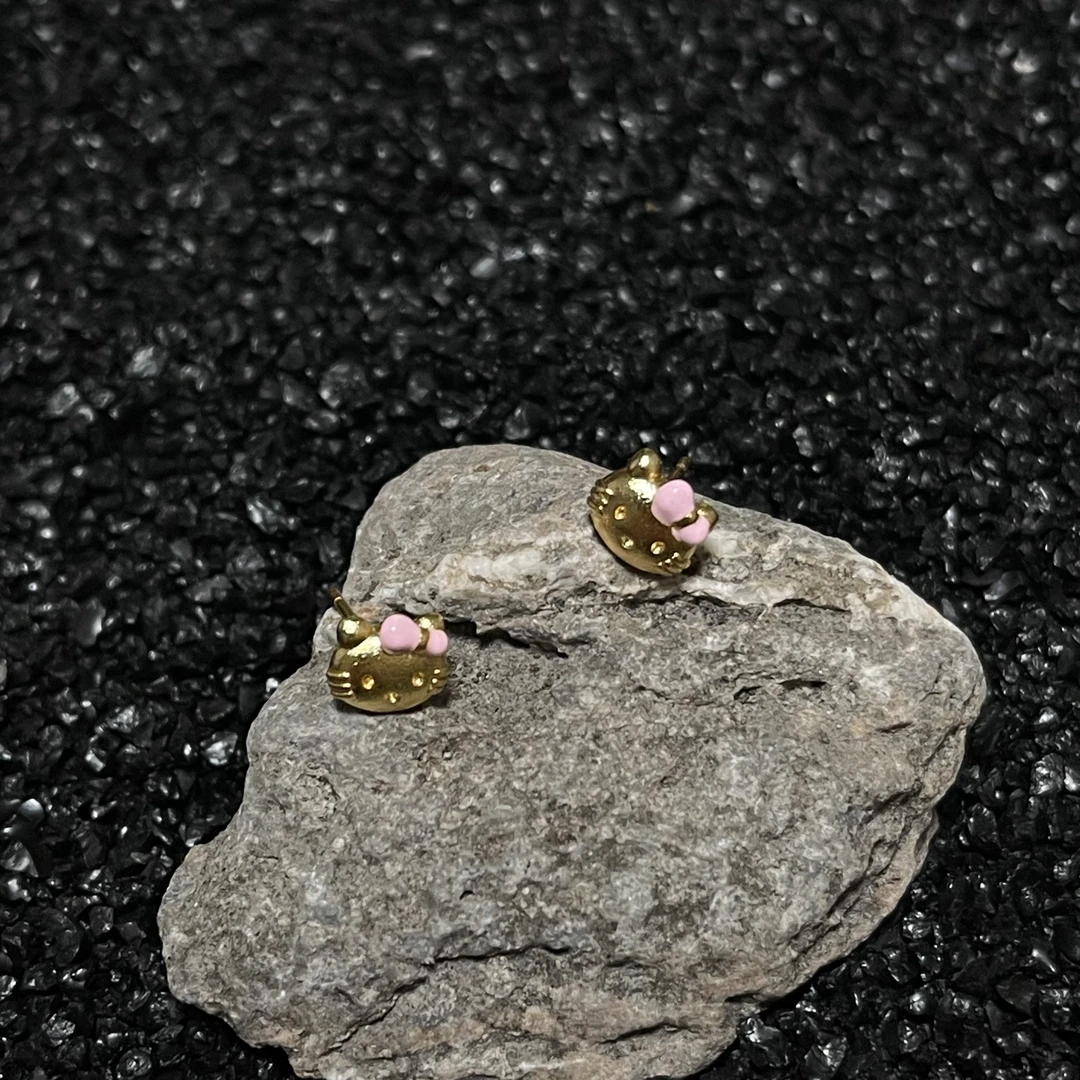 铜合金耳饰 岩朵饰品-2340-时尚耳饰-5