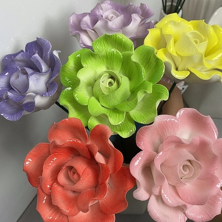 陶瓷陶瓷材料加工7朵