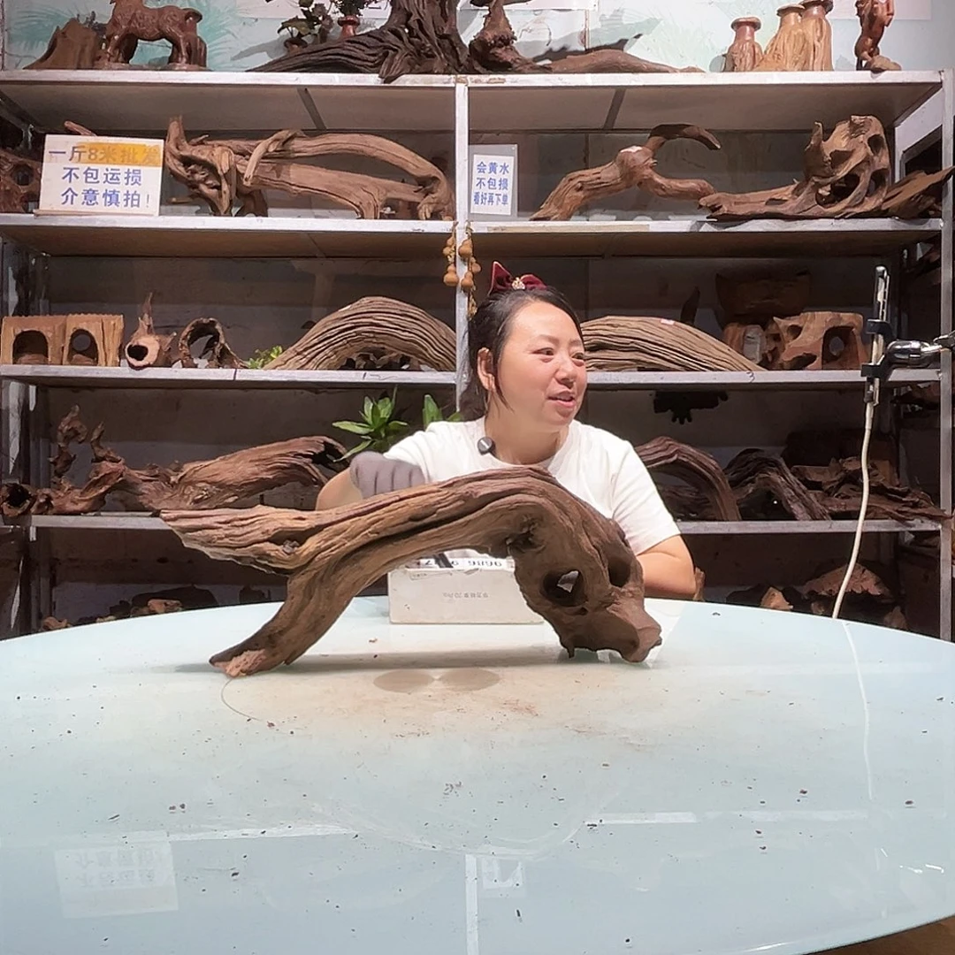 鱼***馆紫砂紫柚沉木不包损不包秒沉介意慎拍9681……