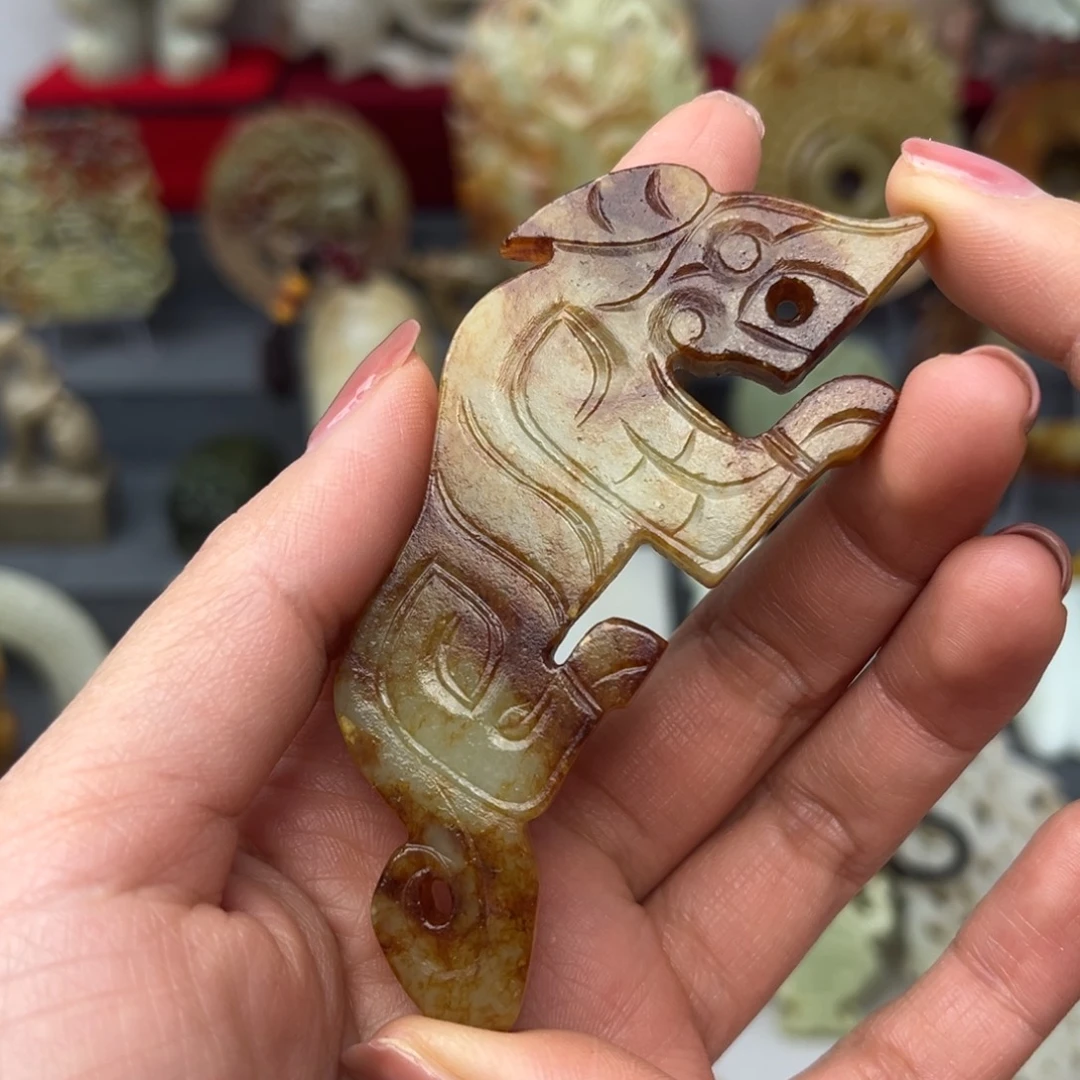 和田玉未镶嵌颈饰鉴古藏珍鉴古藏珍