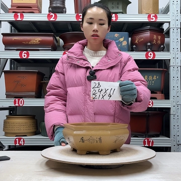 花盆紫砂紫砂花盆