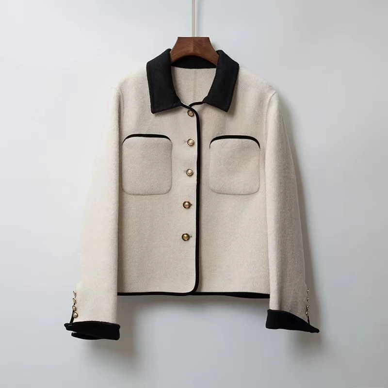 （K系列）2025新款气质名媛百搭小香风外套呢子衣女..