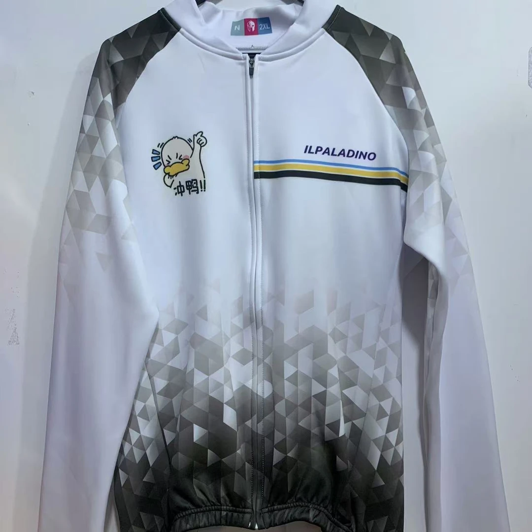 SQ 491【冲鸭抓绒长袖男士】ILPALADINO骑行服长袖春秋冬