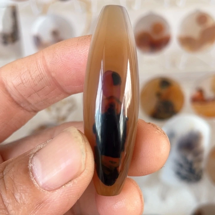 玛瑙/玉髓吊坠(不含链)未镶嵌罗****）