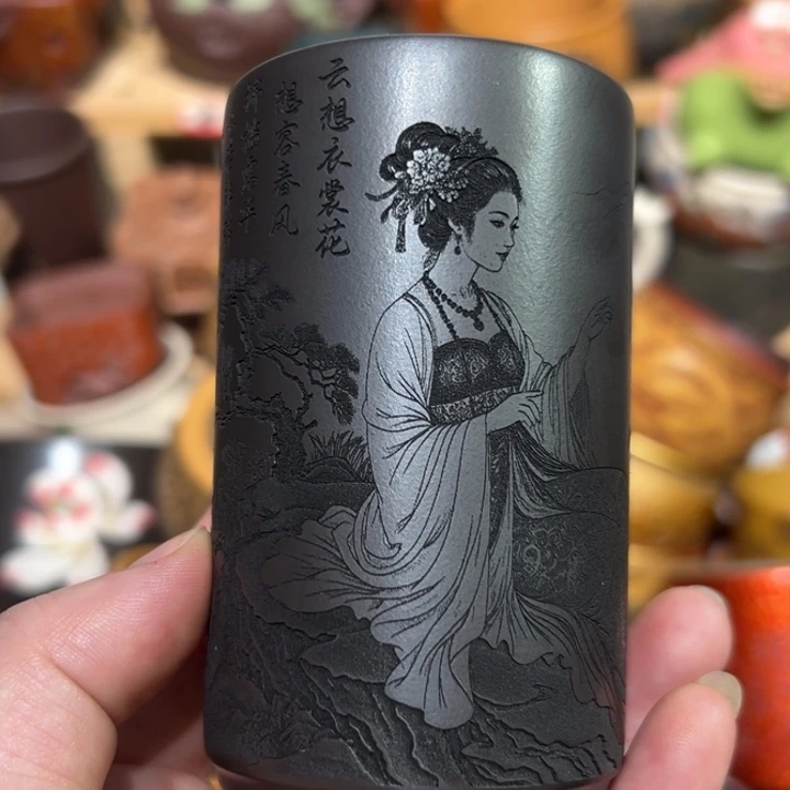 茶杯紫砂宜兴紫砂主人杯