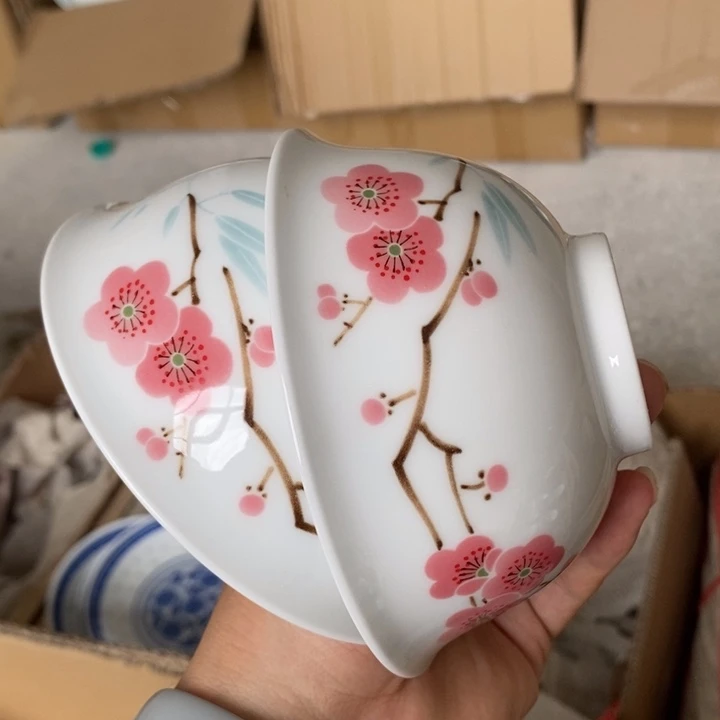 碗景德镇高温细白瓷餐具